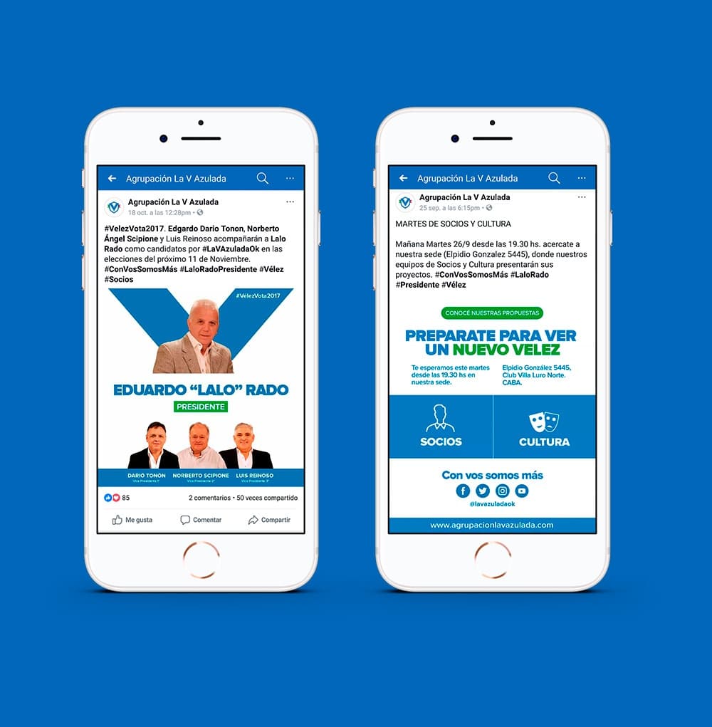 Campaña La V Azulada